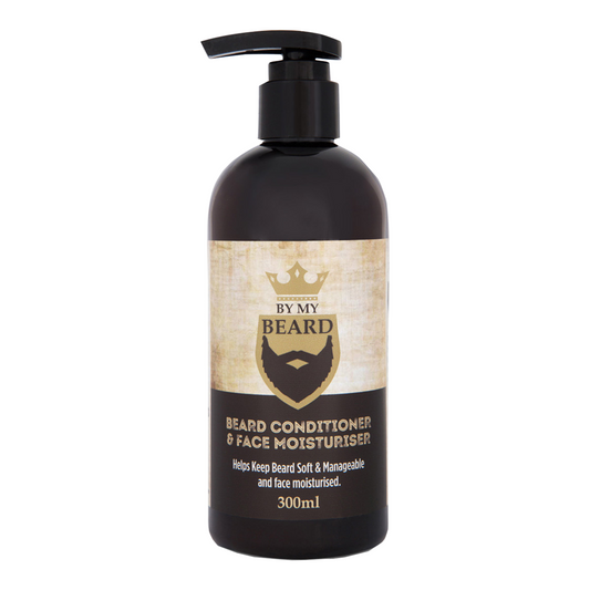 300ml bottle of by my beard beard face moisturizer