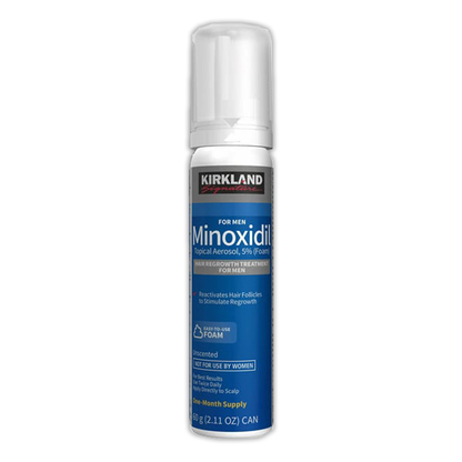 1 bottle of kirkland 5% minoxidil foam for men