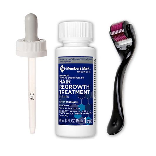 Mwezi 1 Member's Mark 5% Mafuta & Derma Roller